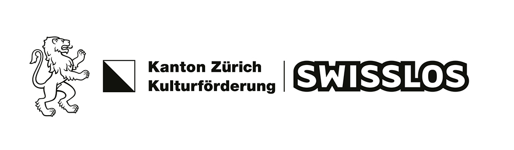 Logo Kanton Zürich Kulturförderung / Swisslos